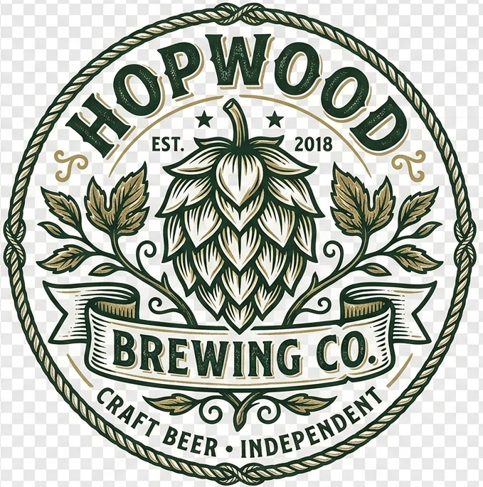 Hopwood Brewing Co. Logo